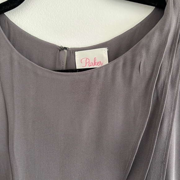 100% Silk Ruffled Dress - Picture 3 of 10